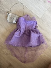 Chad Valley Designafriend design a friend Outfit Purple Dress And Bag