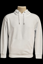 Men’s Fleece Hoodie – Black, Grey, White, Sky Blue – Regular Fit – All Sizes