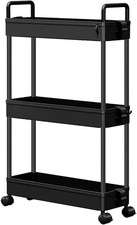 3 Tier Slim Storage Trolley