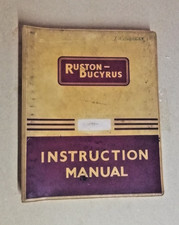 Ruston Bucyrus 30-RB Series II Instruction & Parts Handbook