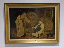 Victorian Oil Painting in