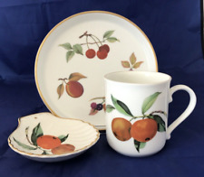 Dish Shell Mug Royal Worcester Evesham Gold Fine Bone English China Free Postage