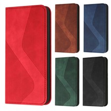 Magnetic Leather Wallet Phone