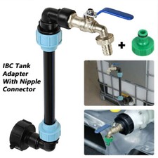 3/4" IBC Tank Gooseneck Outlet