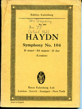 Symphony No 104 in D Major Hob
