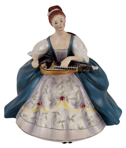 Royal doulton lady musicians - lady,