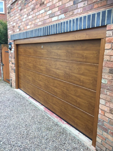 New sectional garage - new,
