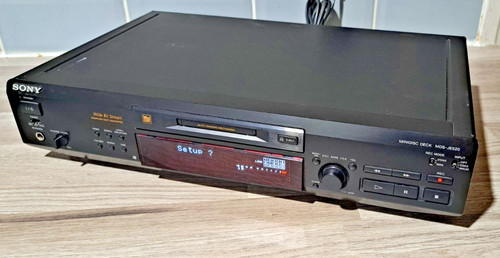 Sony mds je520 stereo mini - sony,