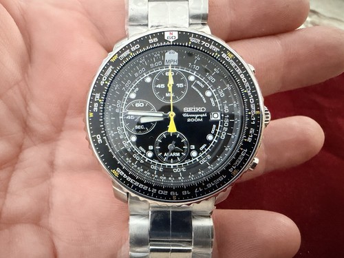 Mint seiko flightmaster - mint,