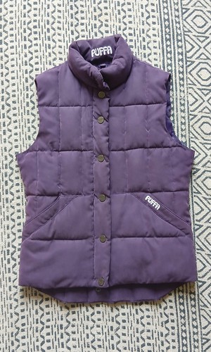 Puffa original purple quilted - purple,