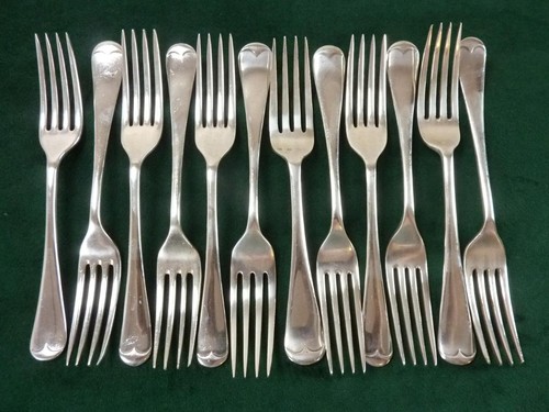 Vintage epns silver plated - 12,