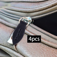 4pcs Leather Zipper Tags Fixer