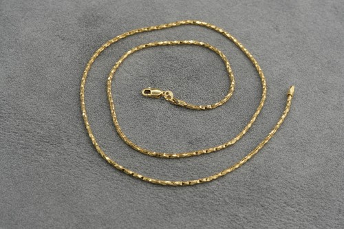 Solid 9ct gold italian - gold, chain