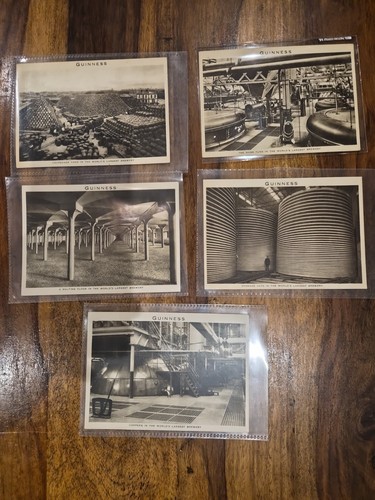 Guinness brewing postcards - postcards, x5