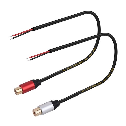 Speaker wire rca female plug - wire,
