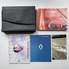 RENAULT SCENIC OWNERS MANUAL HANDBOOK 2005 PRINT - WALLET PACK 2003 - 2009