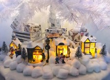 Christmas Village Scene