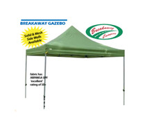 Gazebo Solid Wall 3 metre - GREEN - Breakaway