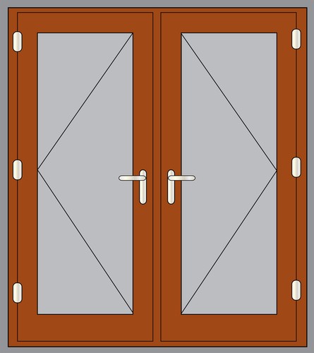 Upvc french doors - french, |