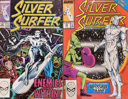 Silver surfer 33 - silver, #32