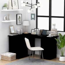 Corner Desk with 4 Drawers and