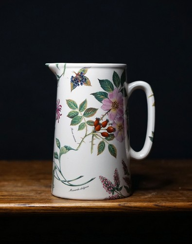 Heron cross pottery - pottery, jug
