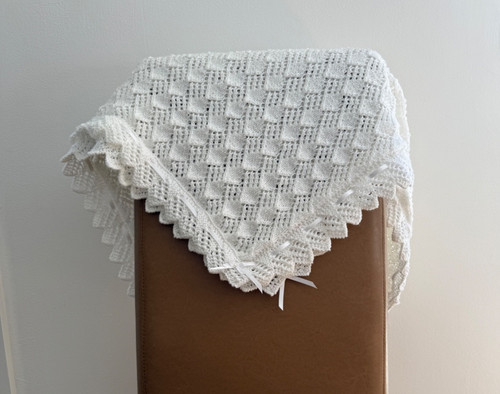 Hand knitted baby - baby, christening