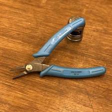 Ok Industries P23 Micro Flat Nose Pliers - Smooth Jaws - Italy - Jewellers