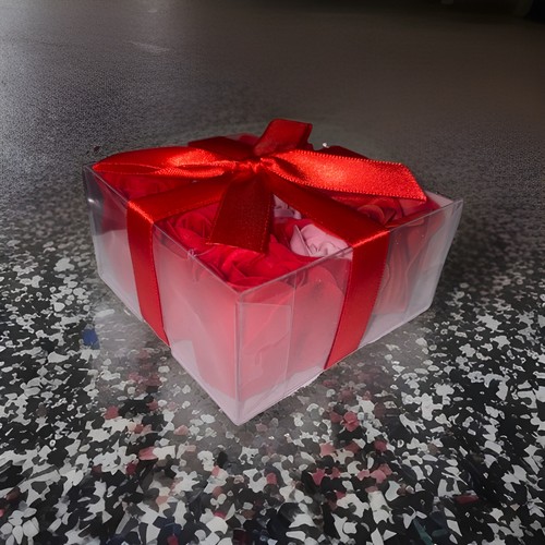 Soap flowers gift box - soap,