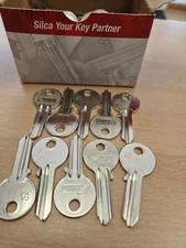 10 x SILCA CS204 Key Blanks To