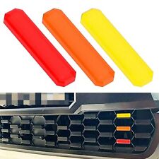 Tri-color Badge Front Grille Decal Sticker fit for Tacoma TRD Pro 2016-2020 SH
