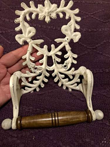Decorative vintage style cream