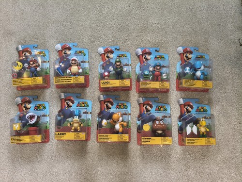 Super mario figures set - 4”,