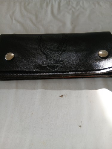 Harley davidson black leather - black,