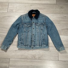 Levis Mens Blue Denim Trucker