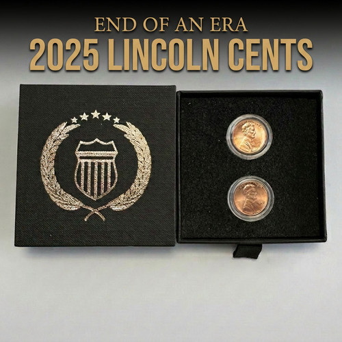 2025 lincoln cent set - d,