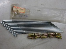 KAWASAKI NOS REAR INNER WHEEL SPOKES (10) KL250 1978-79