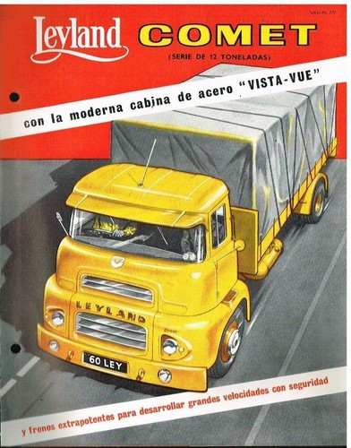 Leyland comet cs3 rigid - leyland,