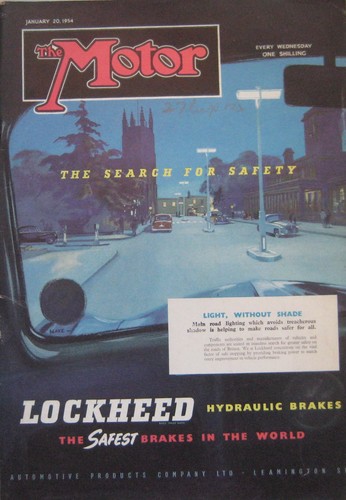 Motor magazine january 1954 - motor,