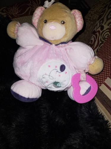 Kaloo pink teddy - kaloo, bear.