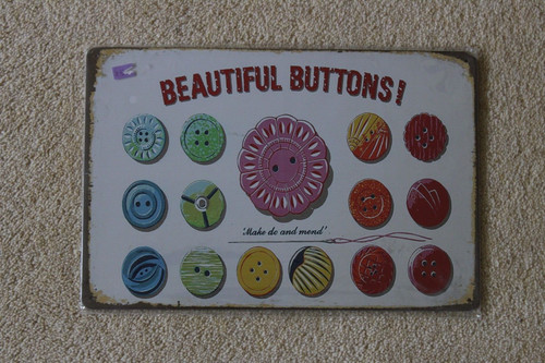New reproduction vintage sign - reproduction,