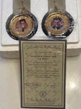 V. RARE: Elvis Christmas Baubles *BRAND NEW MINT, COA & BOXED* BRADFORD EXCHANGE