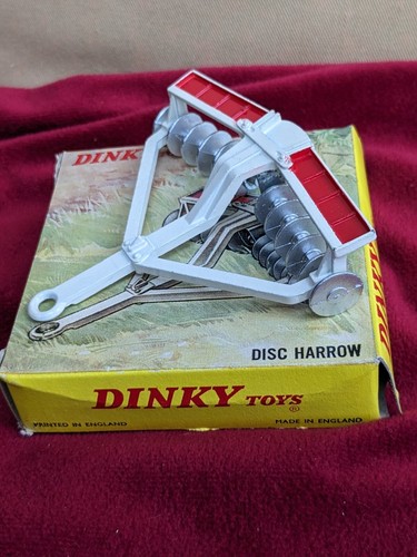 Dinky 322 disc harrow - , no.322