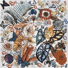 Botanical Patterned Wall Floor