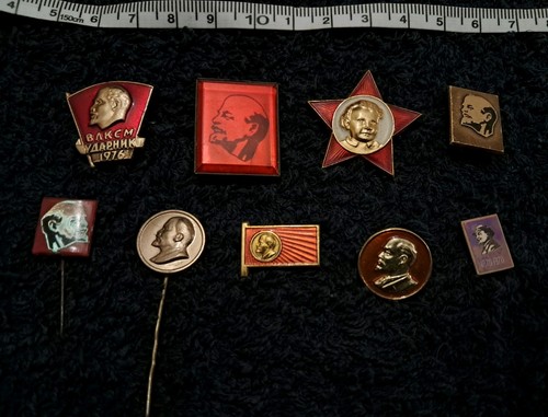 Vintage soviet badges/pins