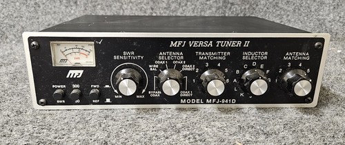 Mfj 941d versa tuner - mfj-941d, ii