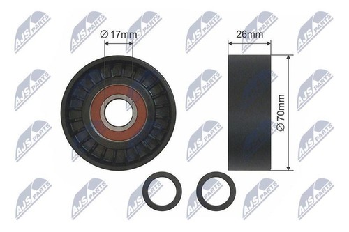 Ribbed belt tensioner - belt, pulley