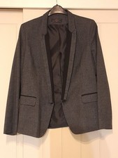 Ladies Smart Grey Fitted