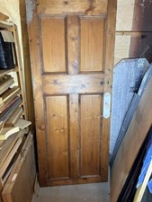 Antique Stripped Pine Door