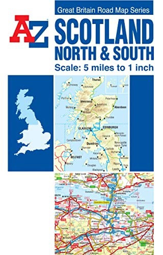 Scotland road map - a-z,